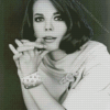 Black and White Natalie Wood Actress Diamond Painting