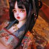 Black Hair Chinese Doll Diamond Painting