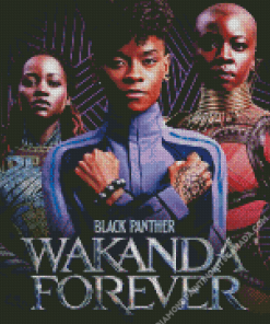 Black Panther Wakanda Poster Diamond Painting