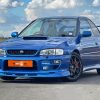 Blue Subaru Impreza Diamond Painting