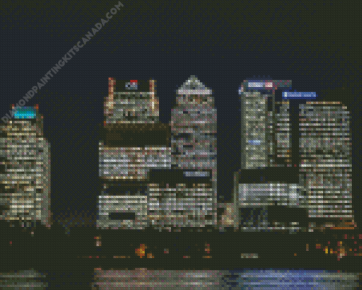 Canary Wharf Diamond Painting