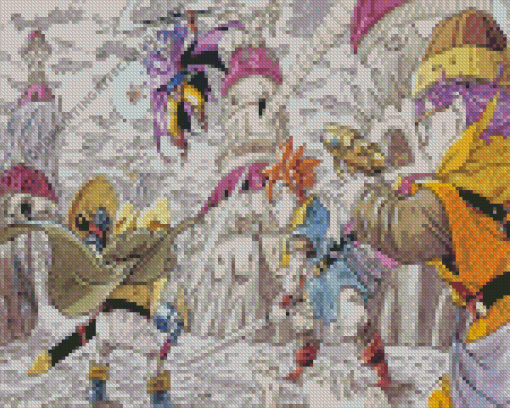 Chrono Trigger Video Game Diamond Painting