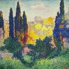 Cypresses At Cagnes By Henri Cross Diamond Painting