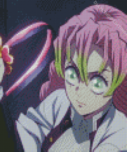 Demon Slayer Mitsuri Kanroji Anime Diamond Painting