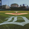 Detroit Comerica Park Diamond Painting