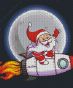 Dwarf Santa Claus Diamond Painting