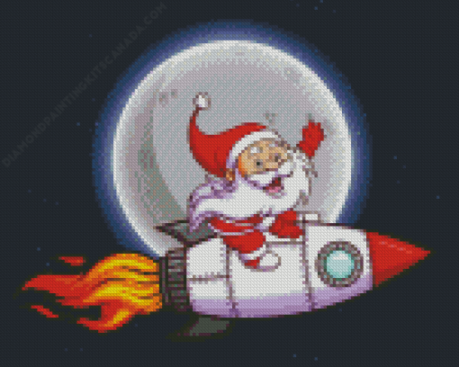 Dwarf Santa Claus Diamond Painting