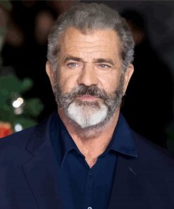 Elegant Mel Gibson Diamond Painting