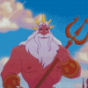 Father King Triton Disney Diamond Painting