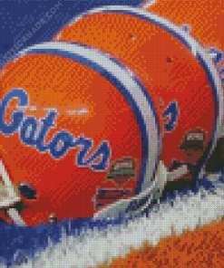 Florida Gators Helmet Diamond Painting