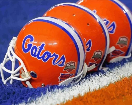 Florida Gators Helmet Diamond Painting