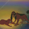 Fox And The Hound Disney Diamond Painting