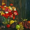 Hans Heysen Flowers and Fruit Diamond Painting