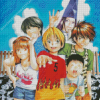 Hikaru No Go Manga Characters Diamond Painting