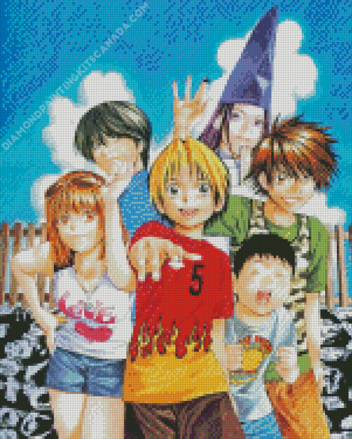 Hikaru No Go Manga Characters Diamond Painting