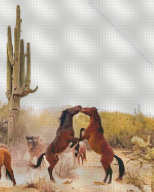 Horses in Arizona Diamond Painting