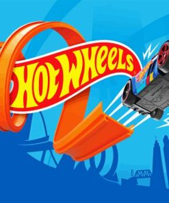 Hot Wheels Diamond Painting