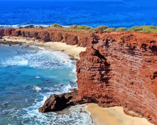 Island Lanai Landscape Diamond Painting