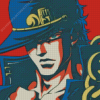 Jotaro Kujo Jojo Adventure Diamond Painting