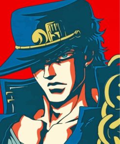 Jotaro Kujo Jojo Adventure Diamond Painting