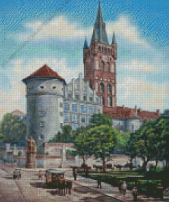 Kaliningrad Konigsberg Castle Diamond Painting