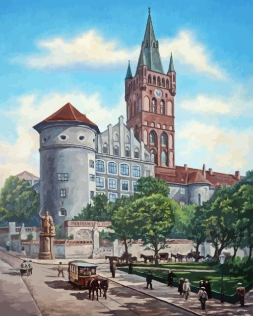 Kaliningrad Konigsberg Castle Diamond Painting