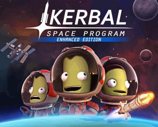 Kerbal Space Program Poster Diamond Painting