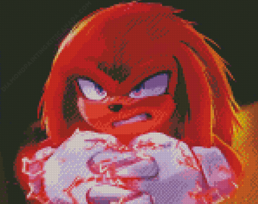 Knuckles Art Diamond Painting