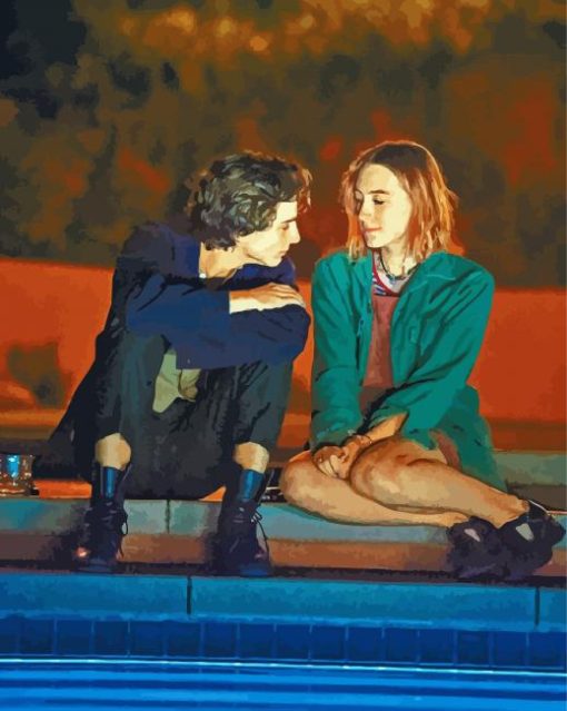 Lady Bird Drama Movie Diamond Painting