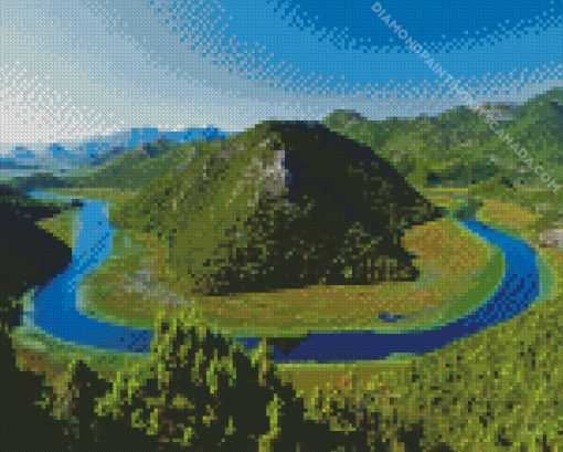 Lake Skadar Diamond Painting