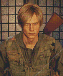 Leon S Kennedy Diamond Painting