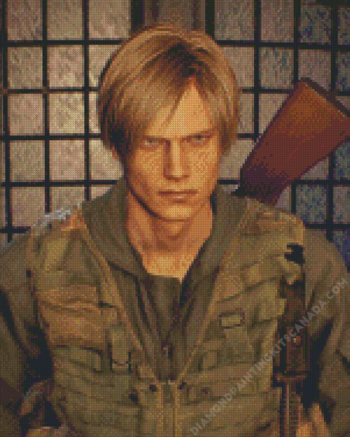 Leon S Kennedy Diamond Painting