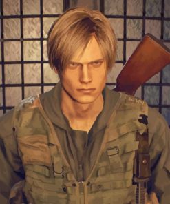 Leon S Kennedy Diamond Painting