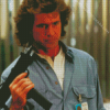 Mel Gibson in Lethal Weapon Diamond Painting