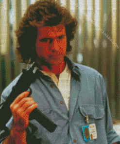 Mel Gibson in Lethal Weapon Diamond Painting