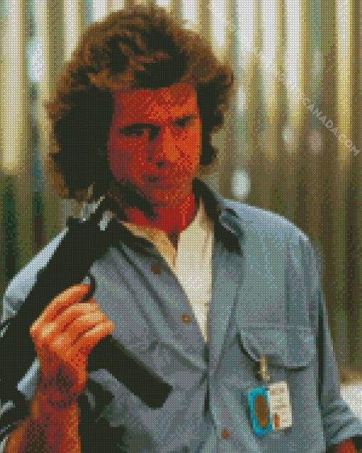 Mel Gibson in Lethal Weapon Diamond Painting