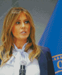 Melania Trump US Former First Lady Diamond Painting