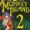 Monkey Island Poster Diamond Painting