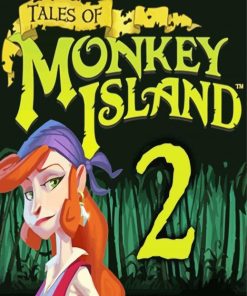 Monkey Island Poster Diamond Painting