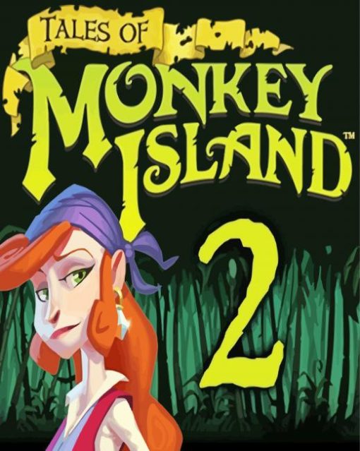 Monkey Island Poster Diamond Painting