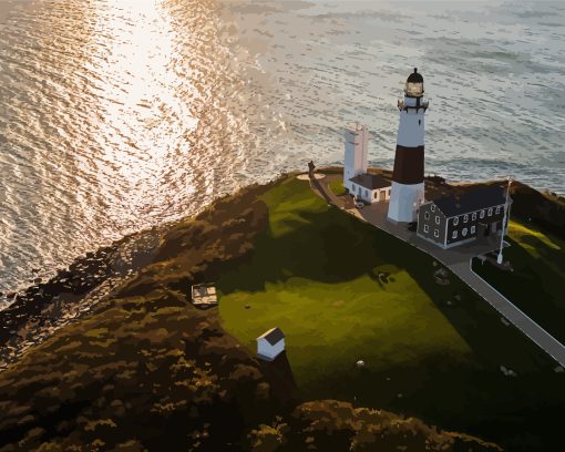 Montauk Lighthouse Diamond Painting