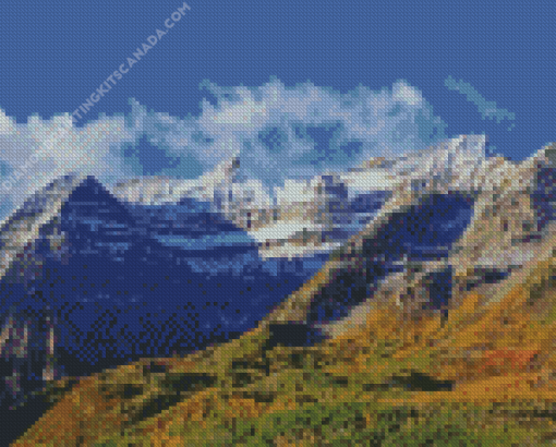 Mount Timpanogos Landscape Diamond Painting