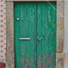 Old Green Door Diamond Painting