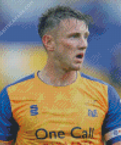 Ollie Clarke Mansfield Town Diamond Painting