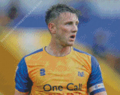 Ollie Clarke Mansfield Town Diamond Painting