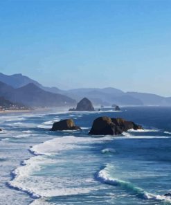 Oregon Cannon Beach Diamond Painting