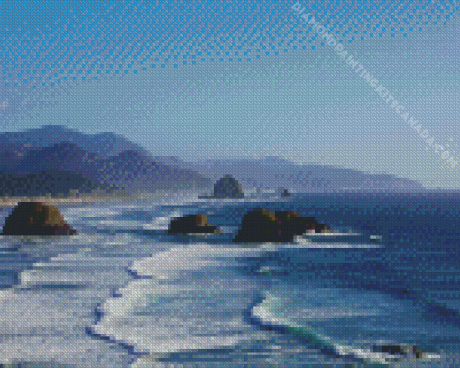 Oregon Cannon Beach Diamond Painting