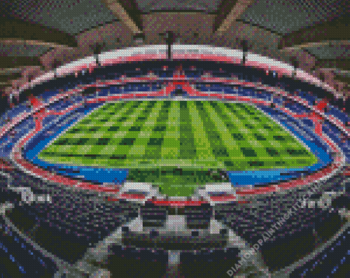 Paris Saint Germain Stadium Diamond Painting