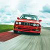 Red BMW E30 on Road Racing Diamond Painting