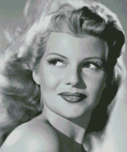 Rita Hayworth Actress Diamond Painting